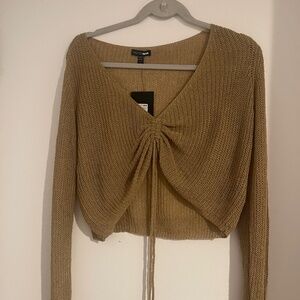 Knit Sheer Crop